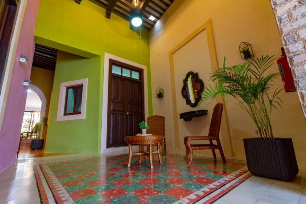 Casa San Román Campeche Exterior foto